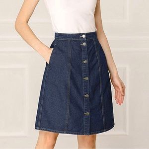A-Line Demin Skirt
